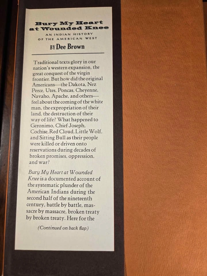 Bury My Heart at Wounded Knee - Dee Brown Vintage Hardcover - photo 3
