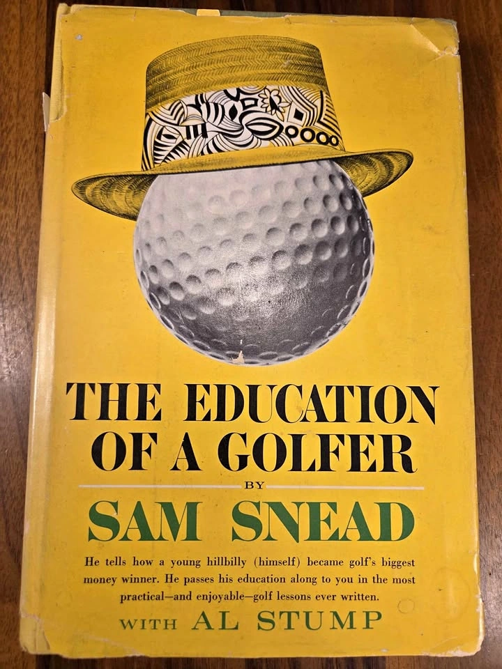 The Education of a Golfer - Vintage First ed. Hardcover