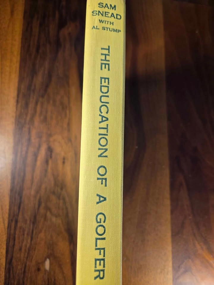The Education of a Golfer - Vintage First ed. Hardcover - photo 3