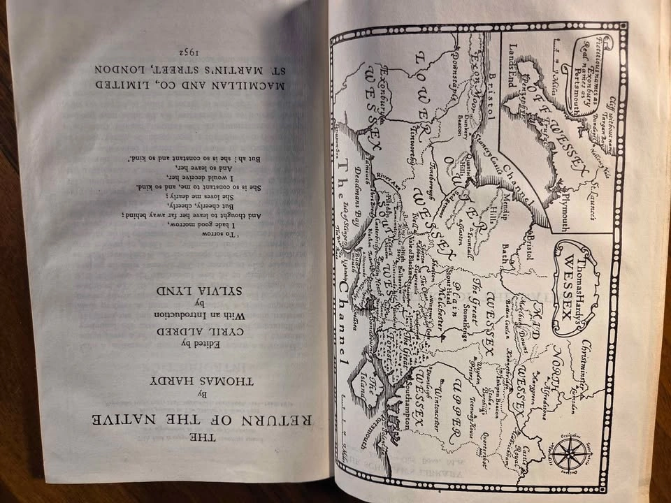 The Return of the Native - Thomas Hardy Hardcover 1952 - photo 3