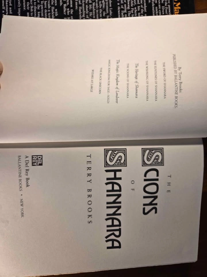 The Scions of Shannara - Terry Brooks First ed. Hardcover - photo 3