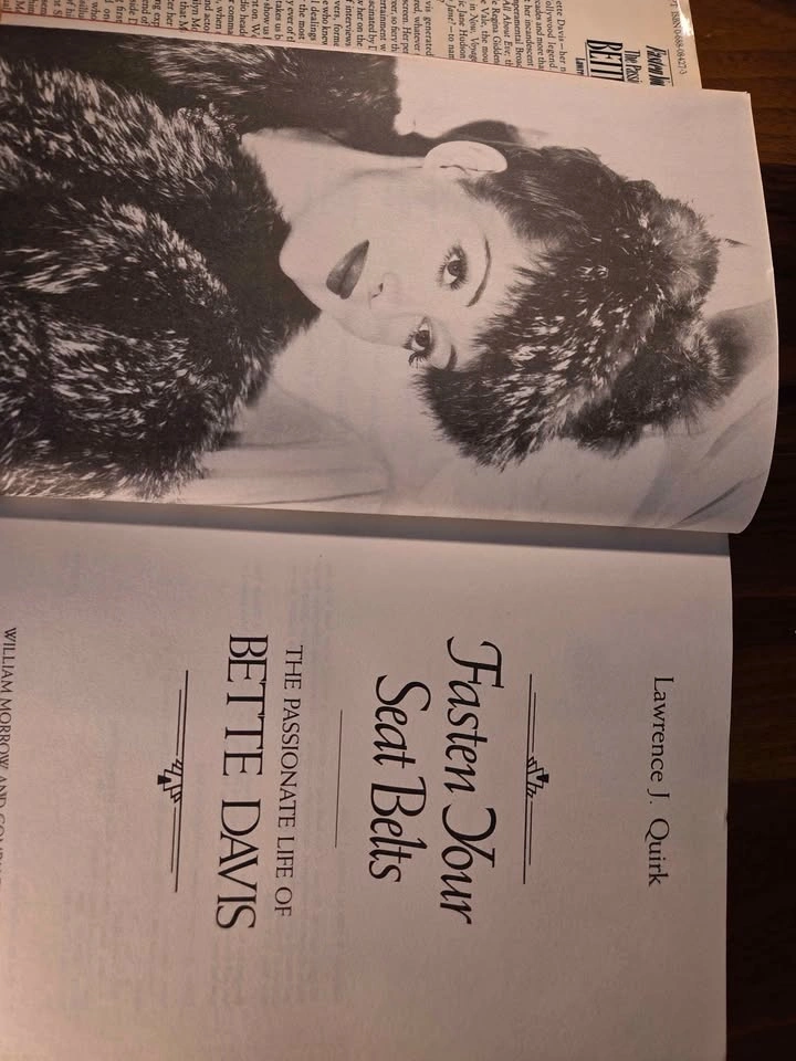 Fasten Your Seatbelts Bette Davis Biography First Ed Hardcover - photo 2