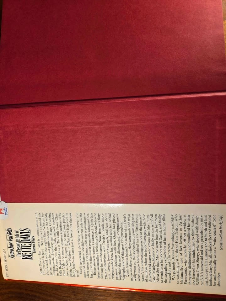 Fasten Your Seatbelts Bette Davis Biography First Ed Hardcover - photo 4