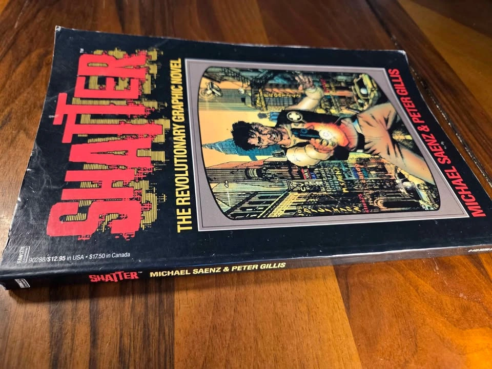 Shatter: The Revolutionary Graphic Novel 1988 - Ballantine Books - photo 4