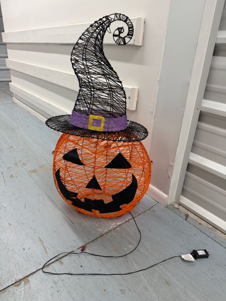 Halloween pumpkin with led lights