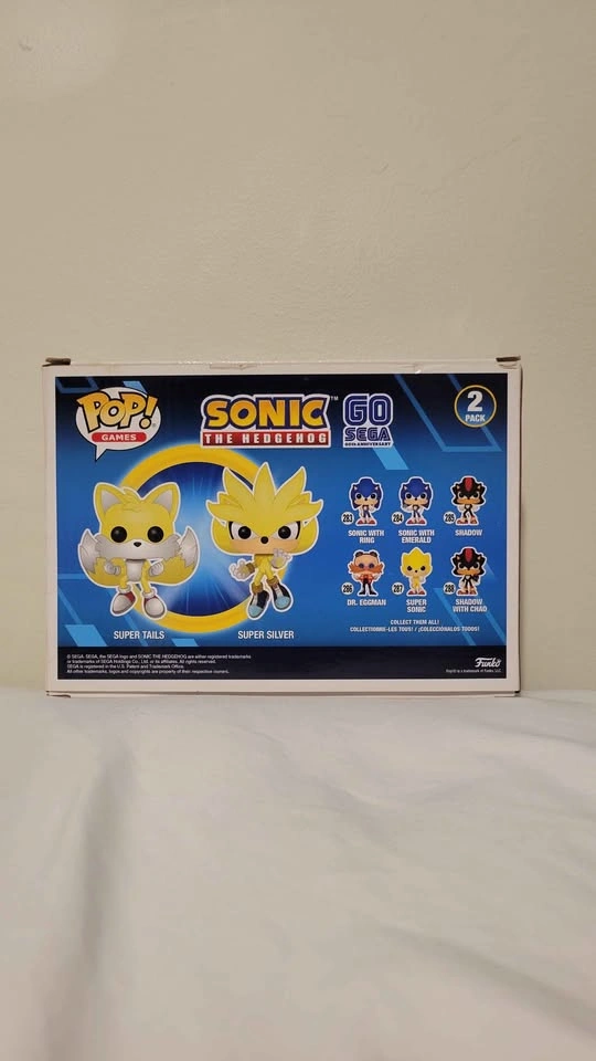Funko Pop Super Tails & Super Silver - photo 2