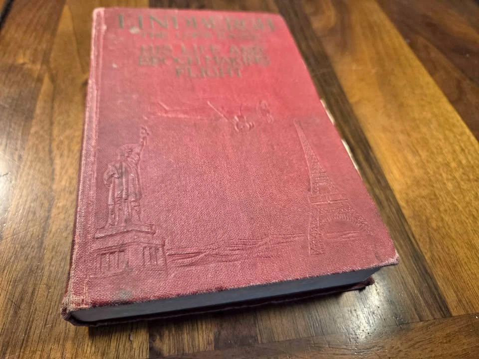 Lindbergh The Lone Eagle Antique Book 1927 First Edition