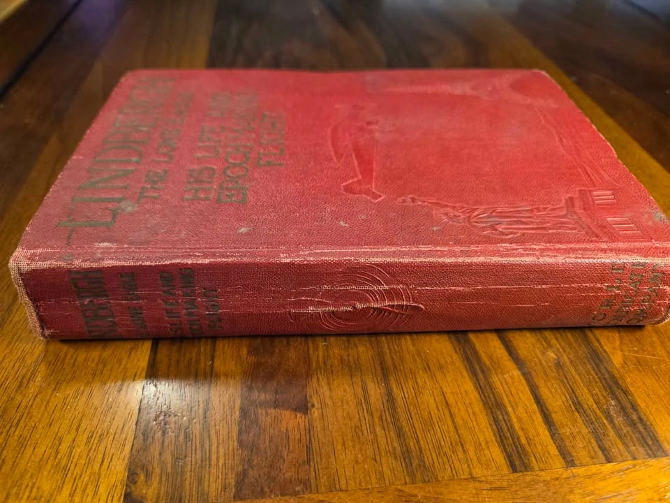 Lindbergh The Lone Eagle Antique Book 1927 First Edition - photo 3