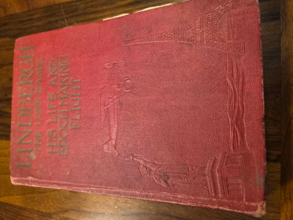 Lindbergh The Lone Eagle Antique Book 1927 First Edition - photo 5