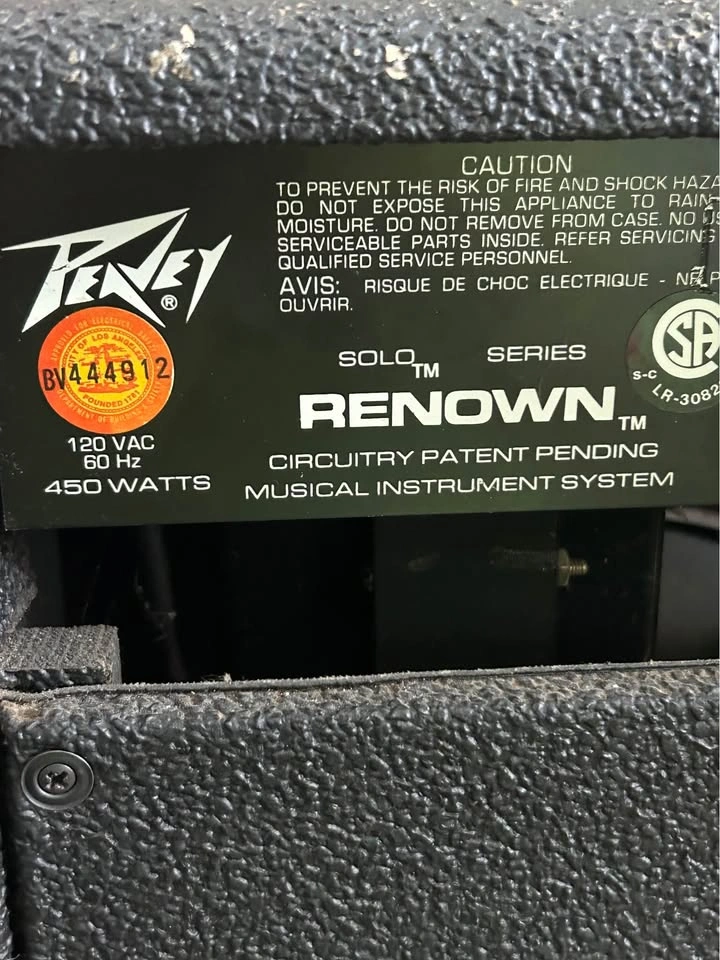 Peavey Renown guitar amp #2 - photo 4