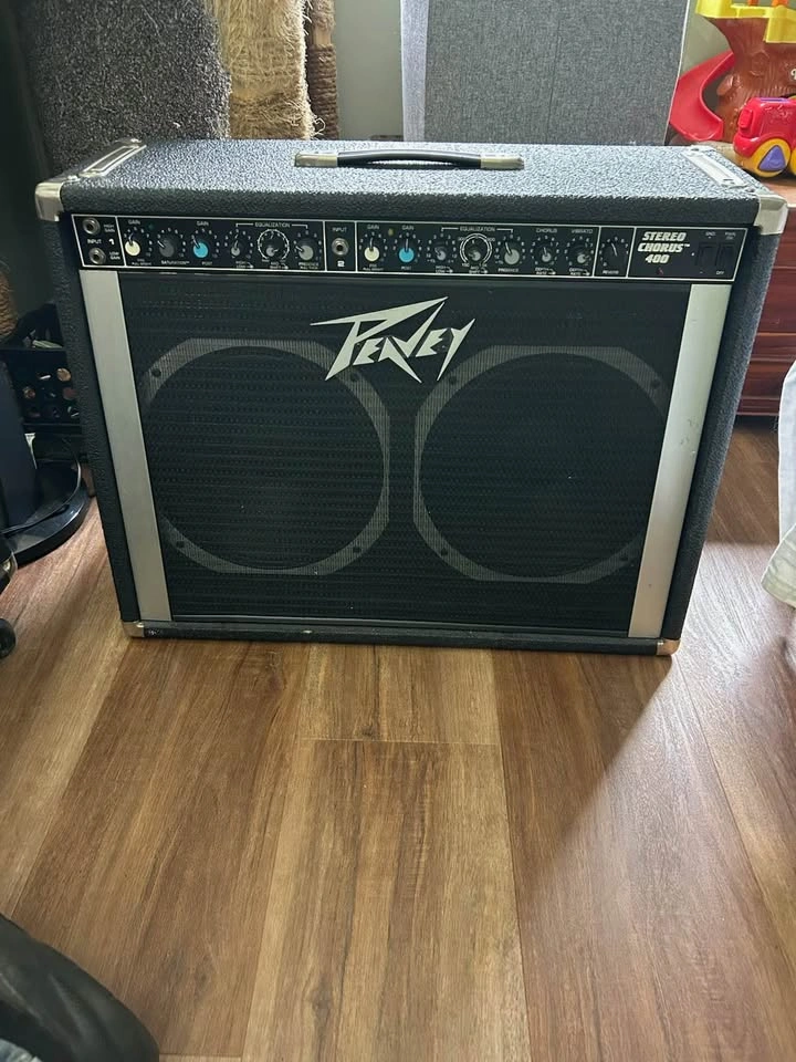 Peavey Stereo Chorus 400 Guitar Amp with Footswitch - photo 2