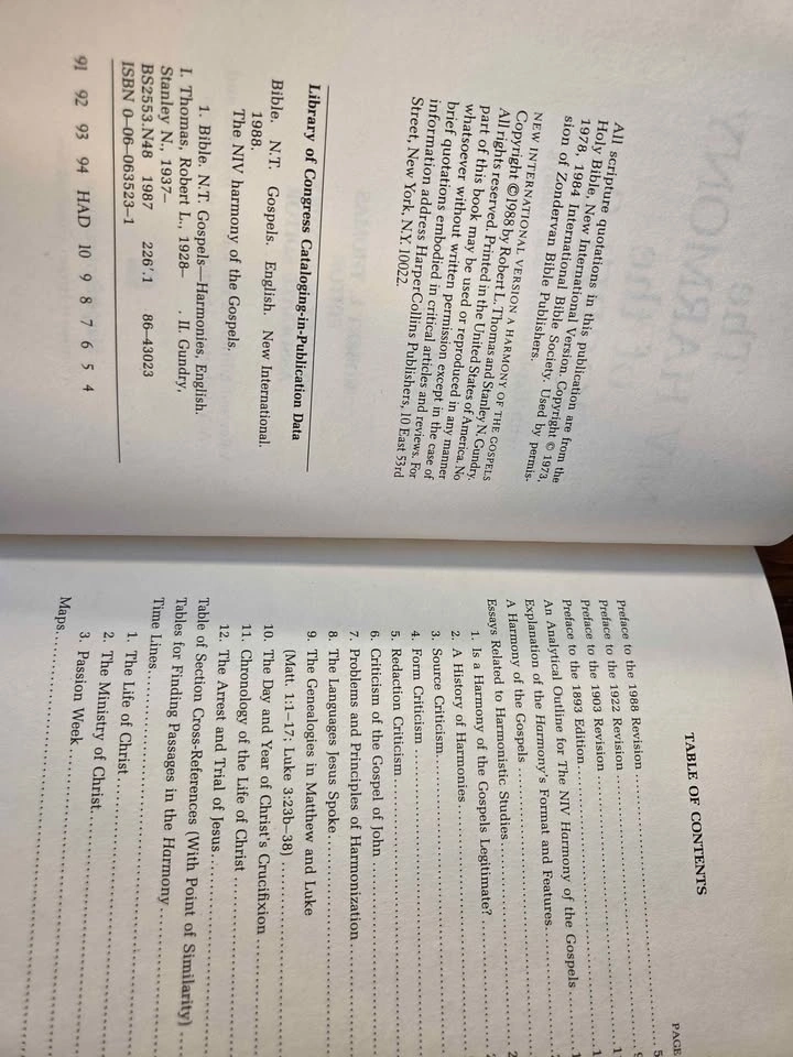 The NIV Harmony of the Gospels - photo 2