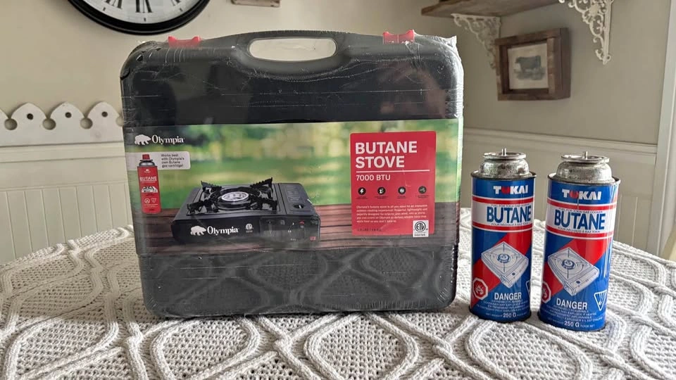 Brand New 7000 BTU Butane Stove