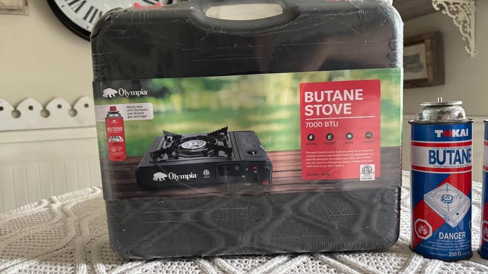 Brand New 7000 BTU Butane Stove - photo 2
