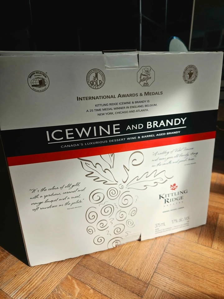 New Icewine & Brandy Glass Set | Gift Box | Set of 4 - photo 2