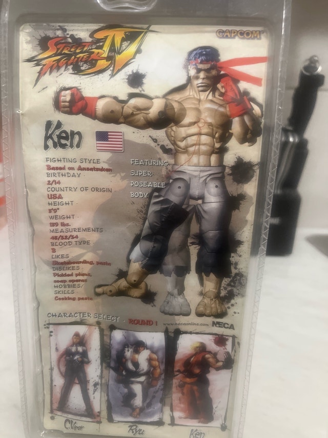 NECA Street Fighter IV Ken Action Figure - photo 2
