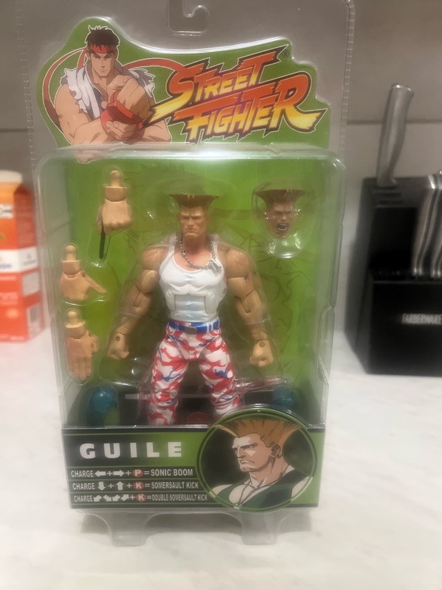 SOTA Toys Street Fighter Guile Action Figure