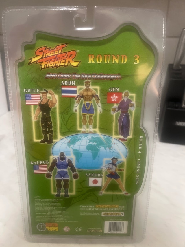 SOTA Toys Street Fighter Guile Action Figure - photo 2
