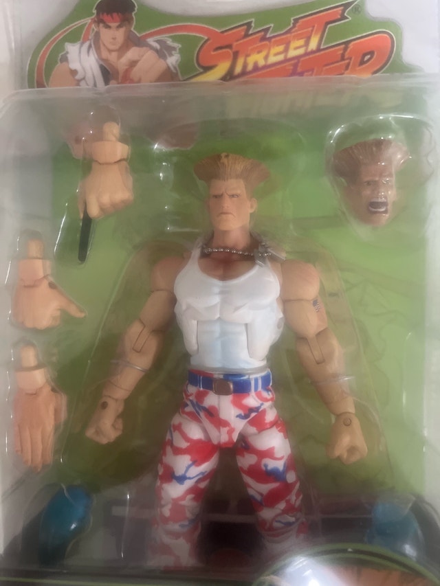 SOTA Toys Street Fighter Guile Action Figure - photo 3