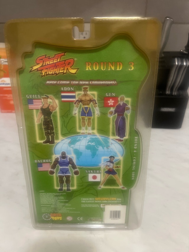 SOTA Toys Street Fighter Adon Action Figure - photo 2