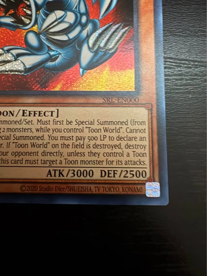Blue eyes toon dragon 25th anniversary Yugioh - photo 5