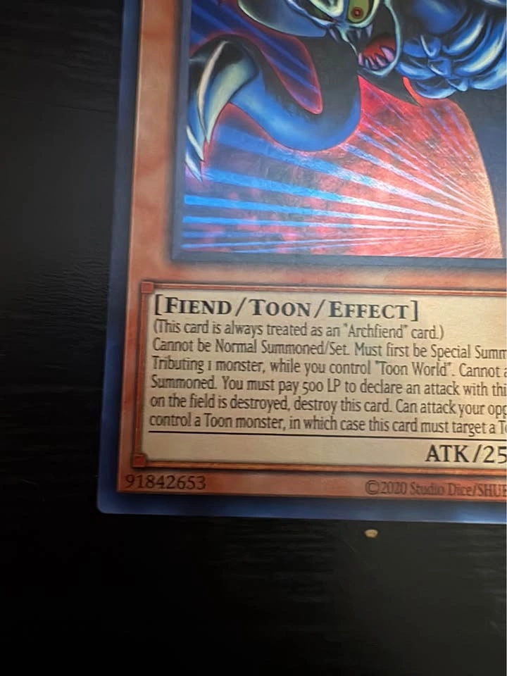 Toon Summoned Skull Yugioh 25th anniversary - photo 5