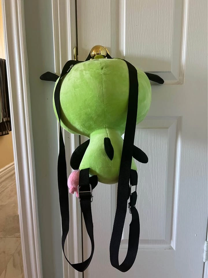 Invader Zim GIR Plush Backpack with Pig - photo 2