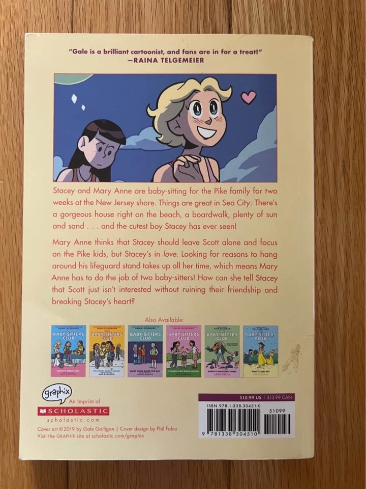Scholastic The Baby-Sitters Club: Boy-Crazy Stacey Graphic Novel - photo 2