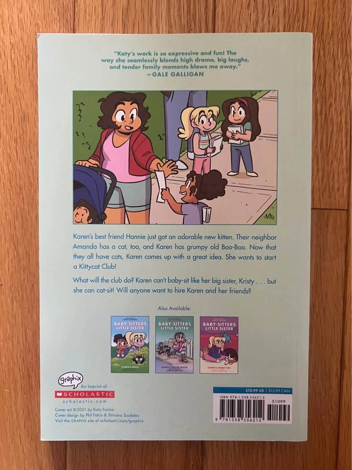 Baby-Sitters Little Sister: Karen's Kittycat Club Graphic Novel - photo 2