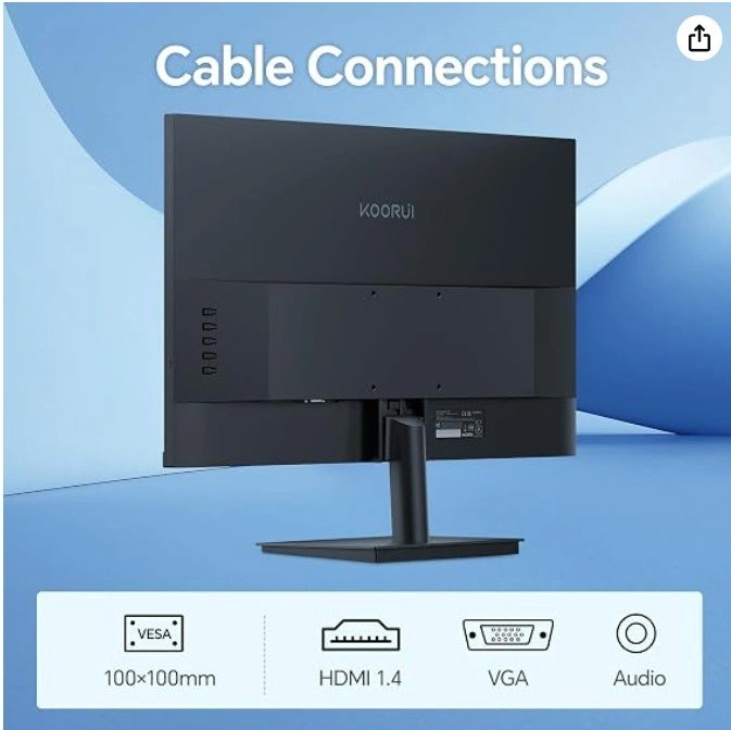 KOORUI 27" Full HD Monitor – 1080p / 75Hz - photo 2