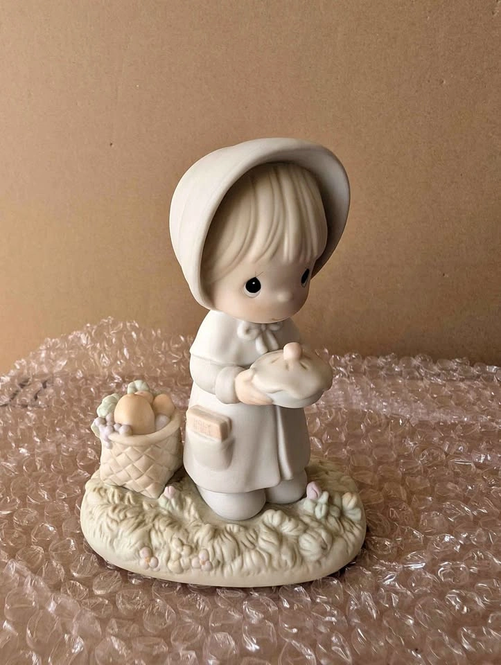 Precious Moments November Porcelain Figurine
