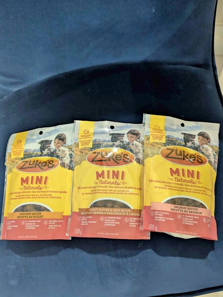 Zuke's Mini Naturals Dog Treats - Chicken, Peanut Butter & Oats,