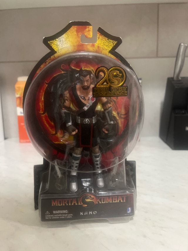 Jazwares Mortal Kombat 20th Anniversary Kano Action Figure