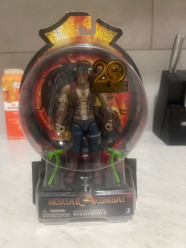 Jazwares Mortal Kombat Nightwolf Action Figure