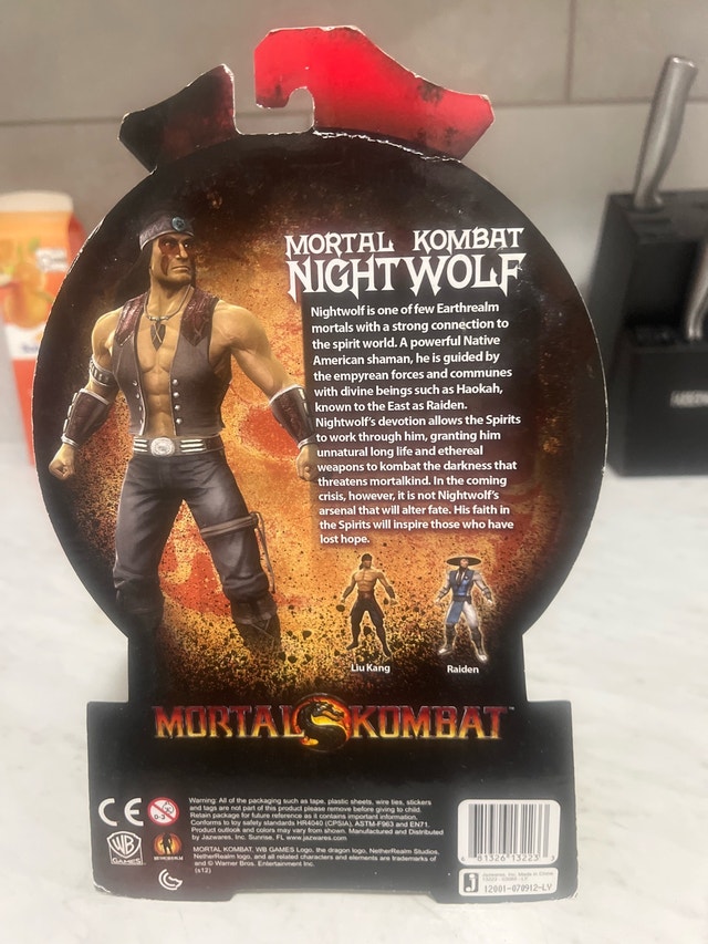 Jazwares Mortal Kombat Nightwolf Action Figure - photo 2