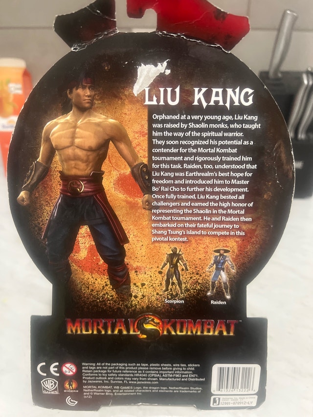 Jazwares Mortal Kombat Liu Kang Action Figure - photo 2