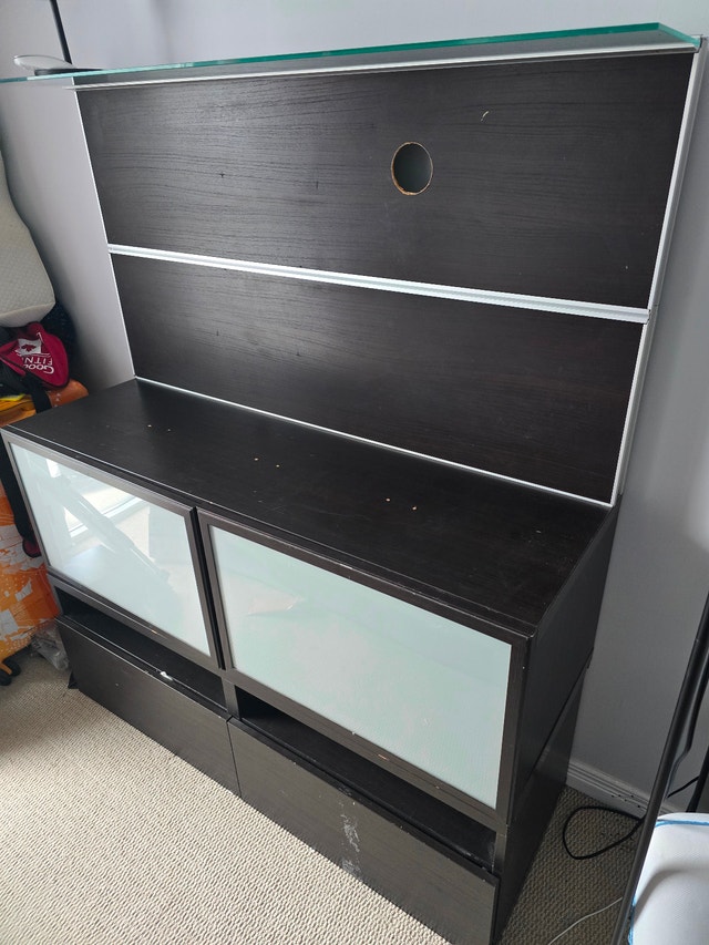 Entertainment Unit with Glass Top - photo 2