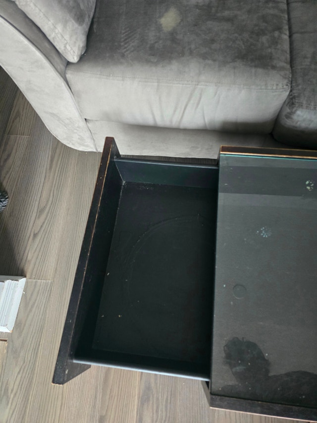 Grey Sofa and Coffee Table Set - photo 5