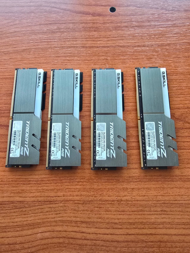 G.Skill Trident Z RGB 32GB (4x8GB) DDR4 3200MHz RAM
