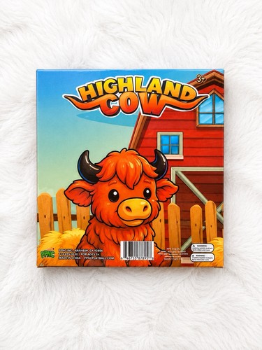 Highland Cow Squishy Five Below Viral PPNC Sensory Toy NEW IN BO - photo 2