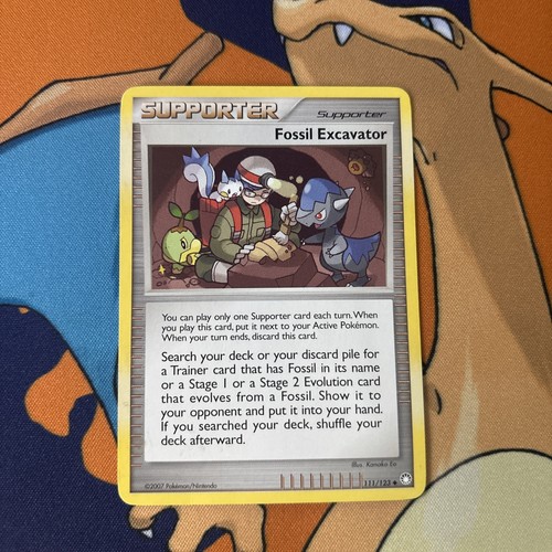 Fossil Excavator 111/123 Mysterious Treasures LP