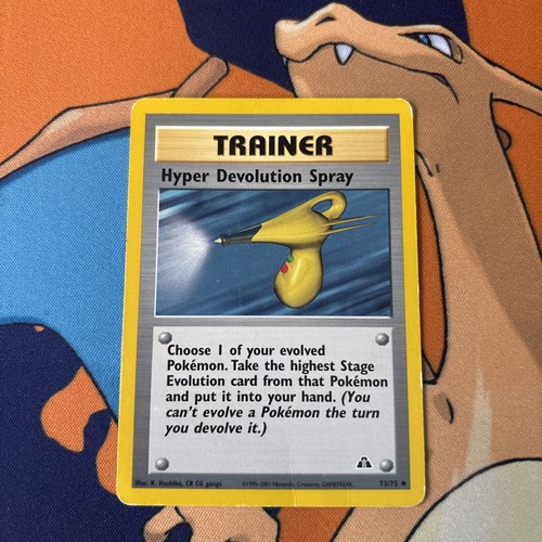 Pokemon TCG Hyper Devolution Spray 73/75 Neo Discovery Unlimited