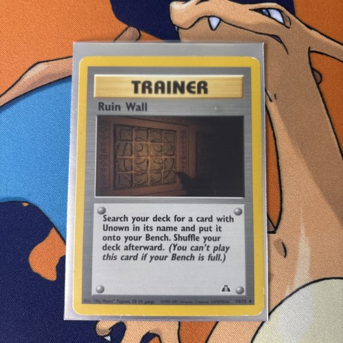 Ruin Wall - Neo Discovery - 74/75 -Pokemon - LP - photo 3