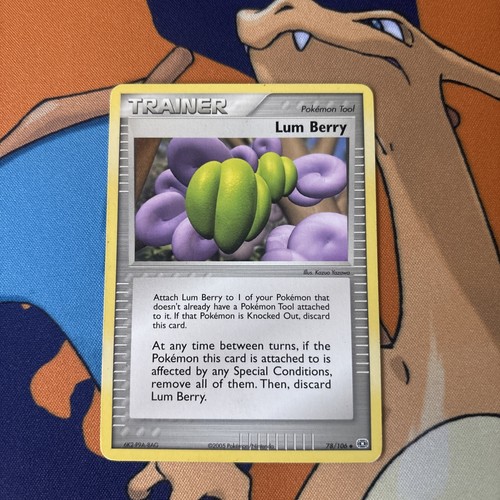 Pokemon Lum Berry 78/106 Emerald Regular 2005 LP