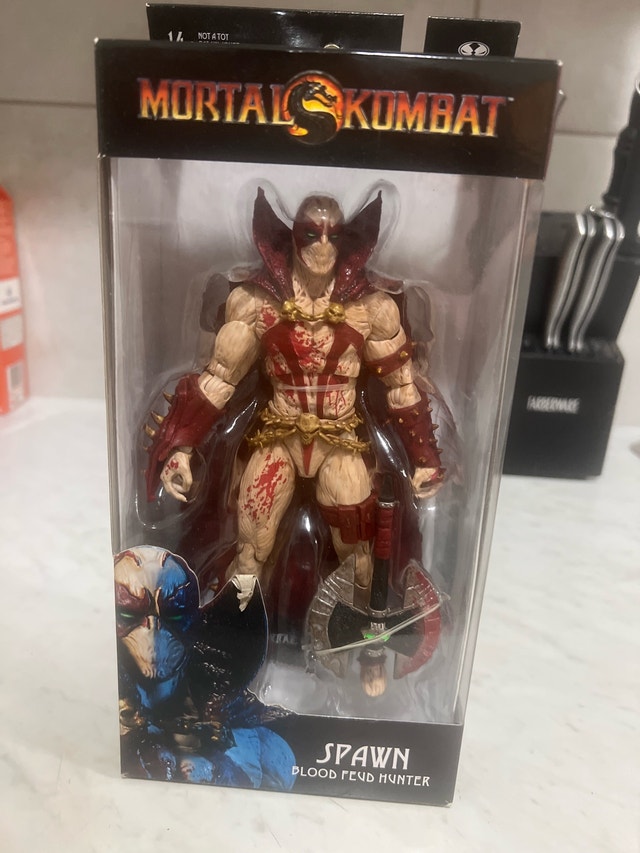 McFarlane Toys Mortal Kombat Spawn Blood Feud Hunter