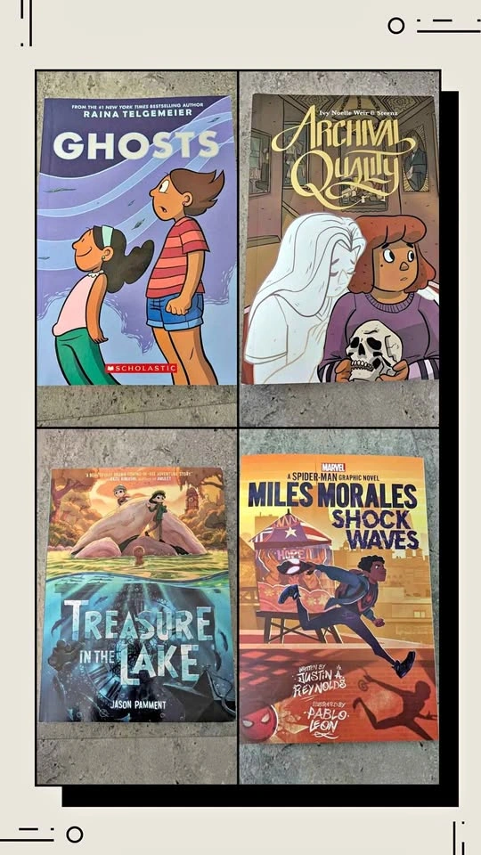 Graphic Novels $5 Each kids or young adult