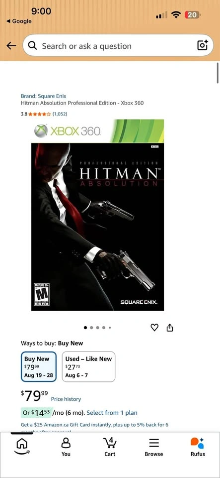 Hitman Absolution Professional Edition - Xbox 360