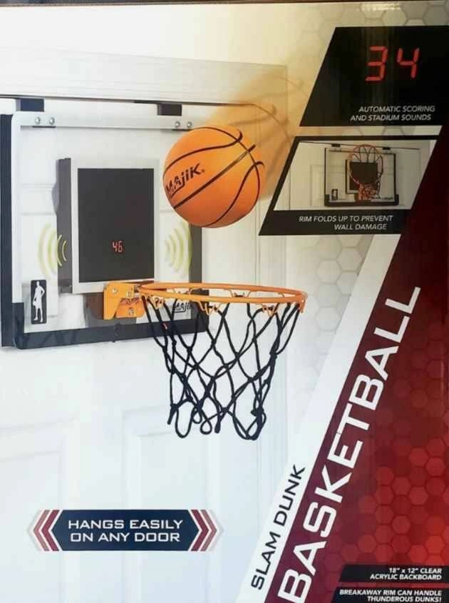 Majik Deluxe Over The Door Basketball Game - LED Scoring - photo 3
