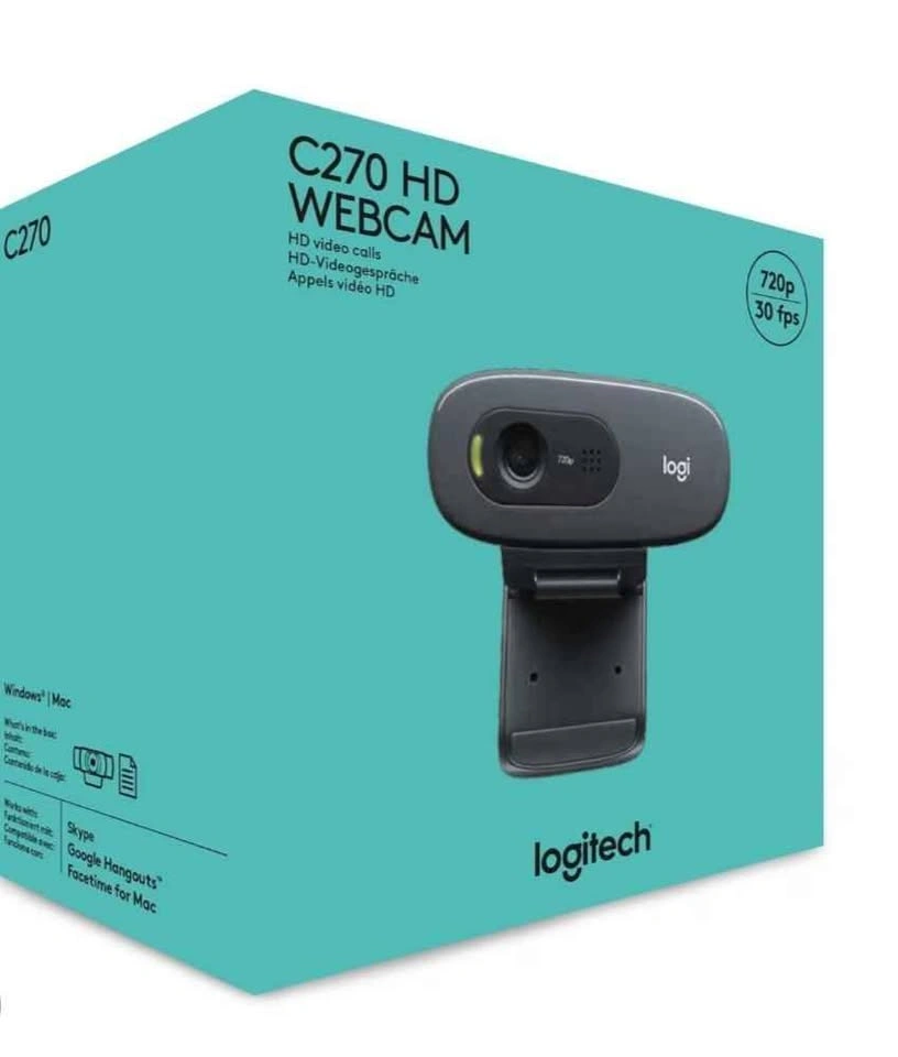 Logitech C270 HD Webcam - photo 2