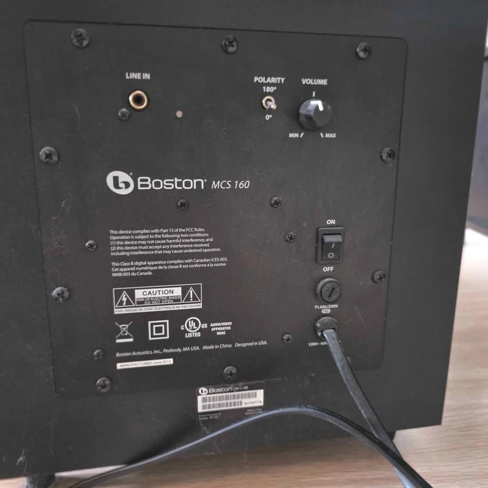 Surround sound system 6 pc - photo 4